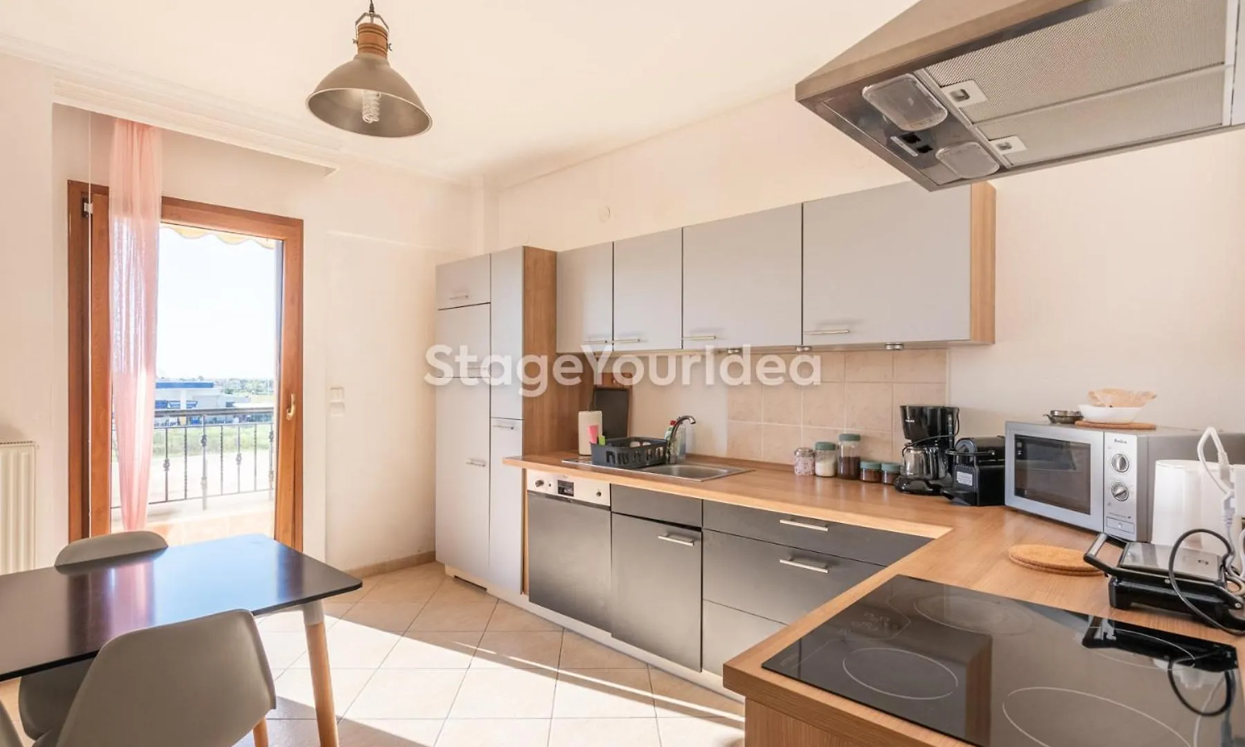 Lux Apartment - One Bedroom , Living Room , Kitchen , Bathroom - For 1 To 7 People, Also For Parties & Gatherings Up To 25 People, Only 15 Minutes From Thessaloniki City Center And 8' Minutes From Thessaloniki Airport Neon Rysion